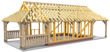 Oak Frame Kit CAD Drawings