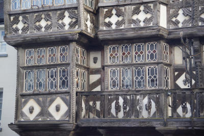 Half Timbered Oak Detailing