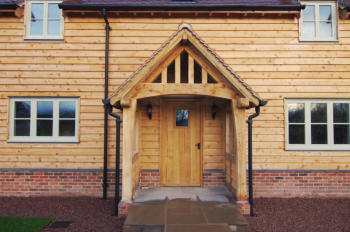 New Oak Dwelling with Porch 