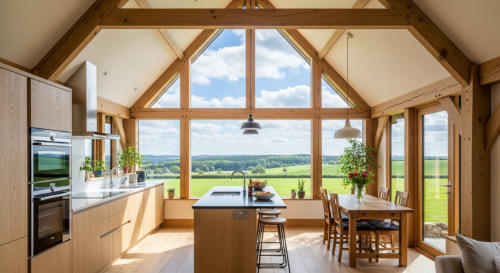 Oak Frame Kitchen Extension
