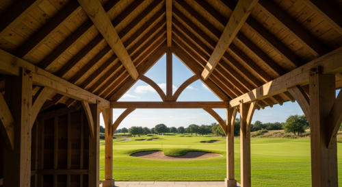 Oak Golf Shelter