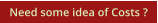 Need some idea of Costs ?