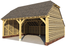 2 Bay Boscobel Barn Hipped