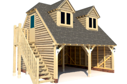 2 Bay Victory Barn Hipped