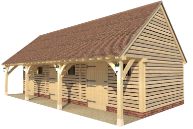 3 Bay Stable Design