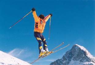 Andy Keeling Skiing