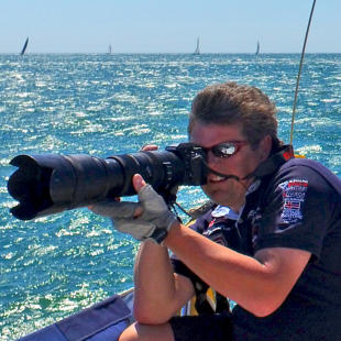 Andy Keeling on a Yacht