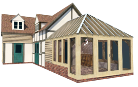 Conservatory Roof Sketch Design
