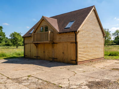 Oak Frame Garage and Home Office