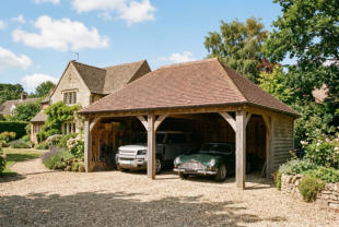 Oak Frame Sherwood Garage