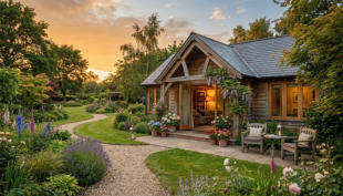 Oak Framed Guest Annex