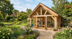 Oak Framed Home Gym