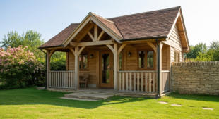Oak Framed Home Office