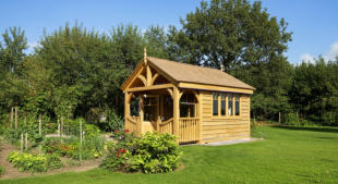 Oak Framed Potting Shed