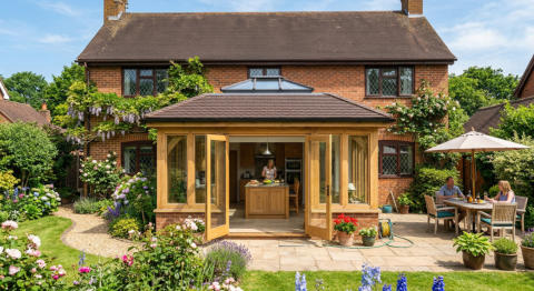 Oak Mansard Orangery