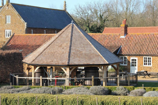 Octagonal Oak Gazebo